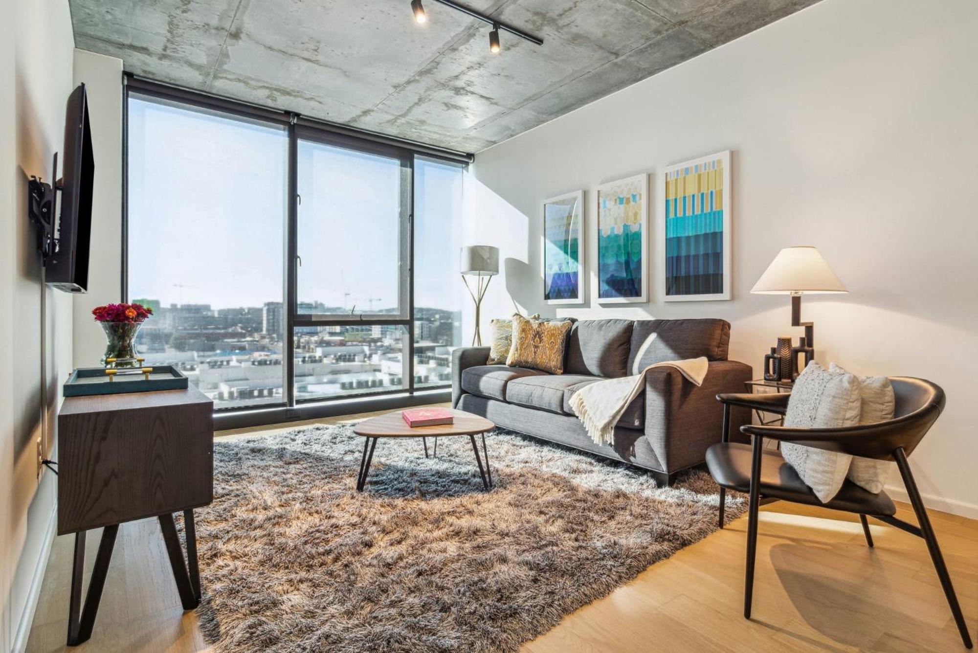 Contemporary City Living Apartments In Nashville Exteriör bild