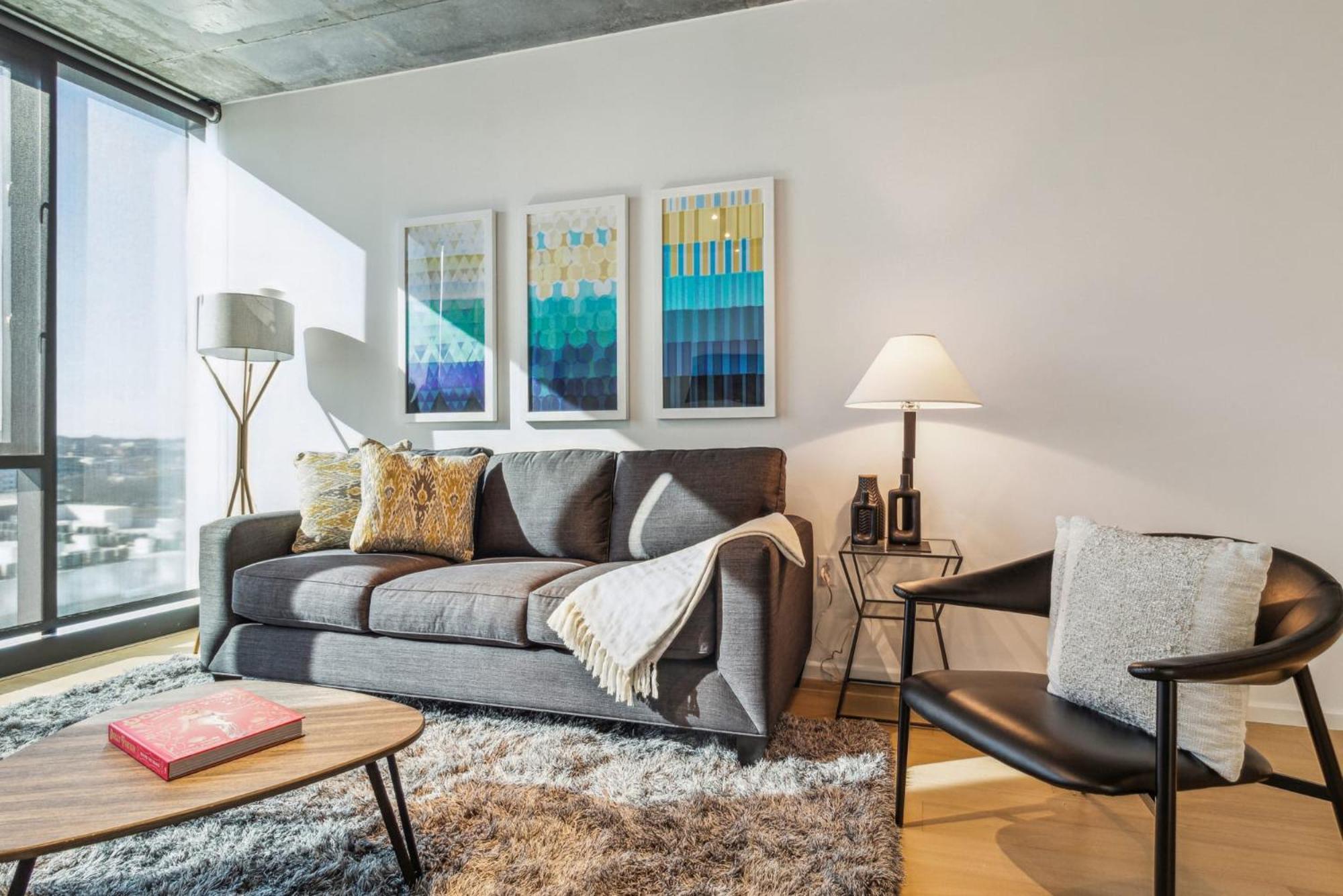 Contemporary City Living Apartments In Nashville Exteriör bild