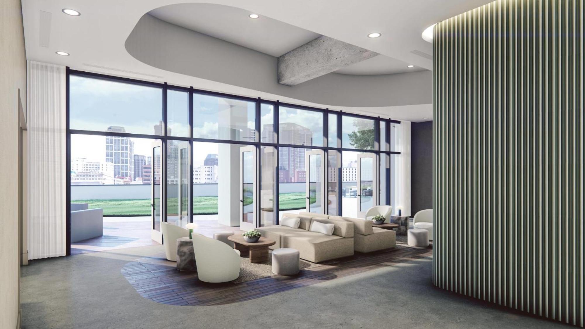 Contemporary City Living Apartments In Nashville Exteriör bild