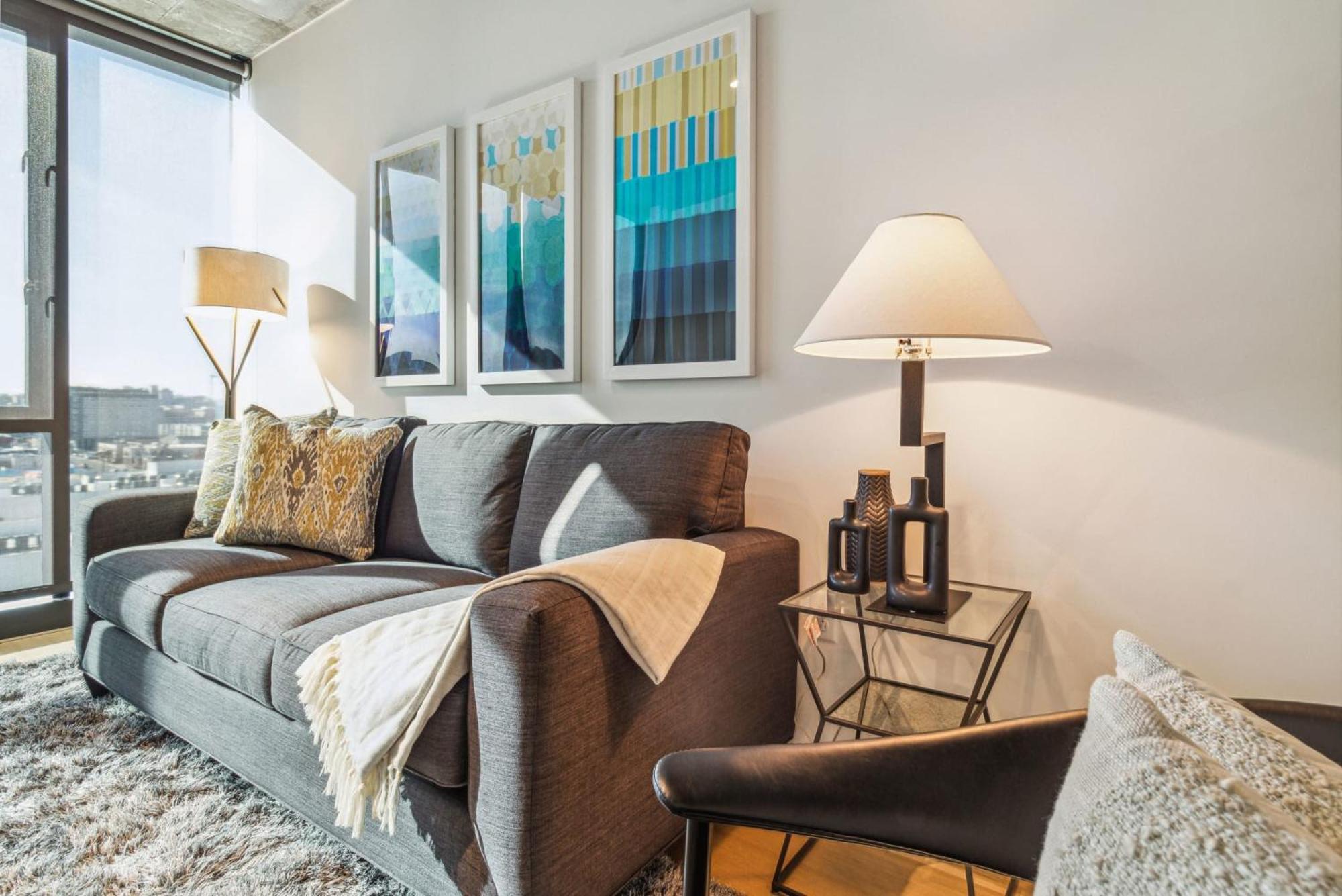 Contemporary City Living Apartments In Nashville Exteriör bild