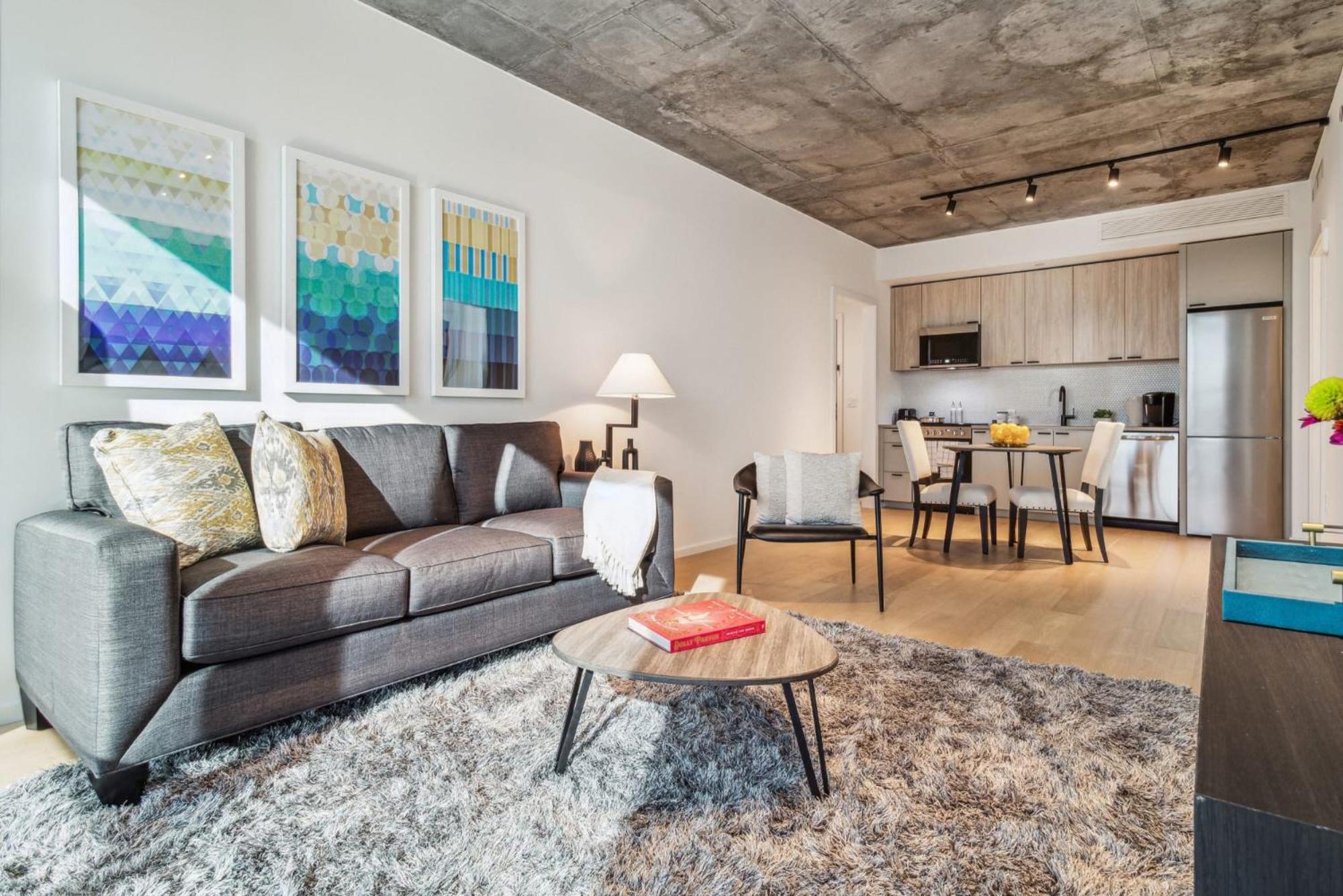 Contemporary City Living Apartments In Nashville Exteriör bild