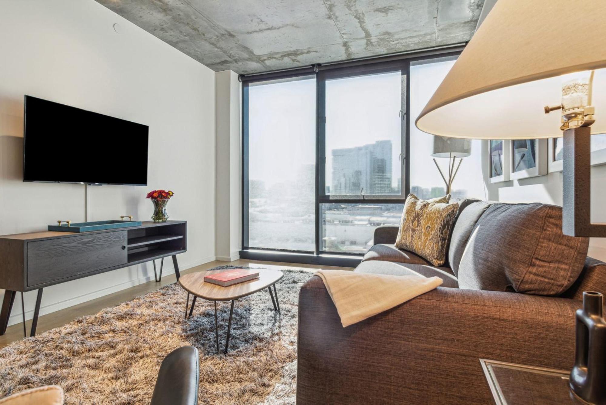Contemporary City Living Apartments In Nashville Exteriör bild